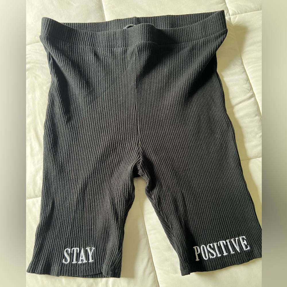 Fashion Nova Ribbed Biker Shorts